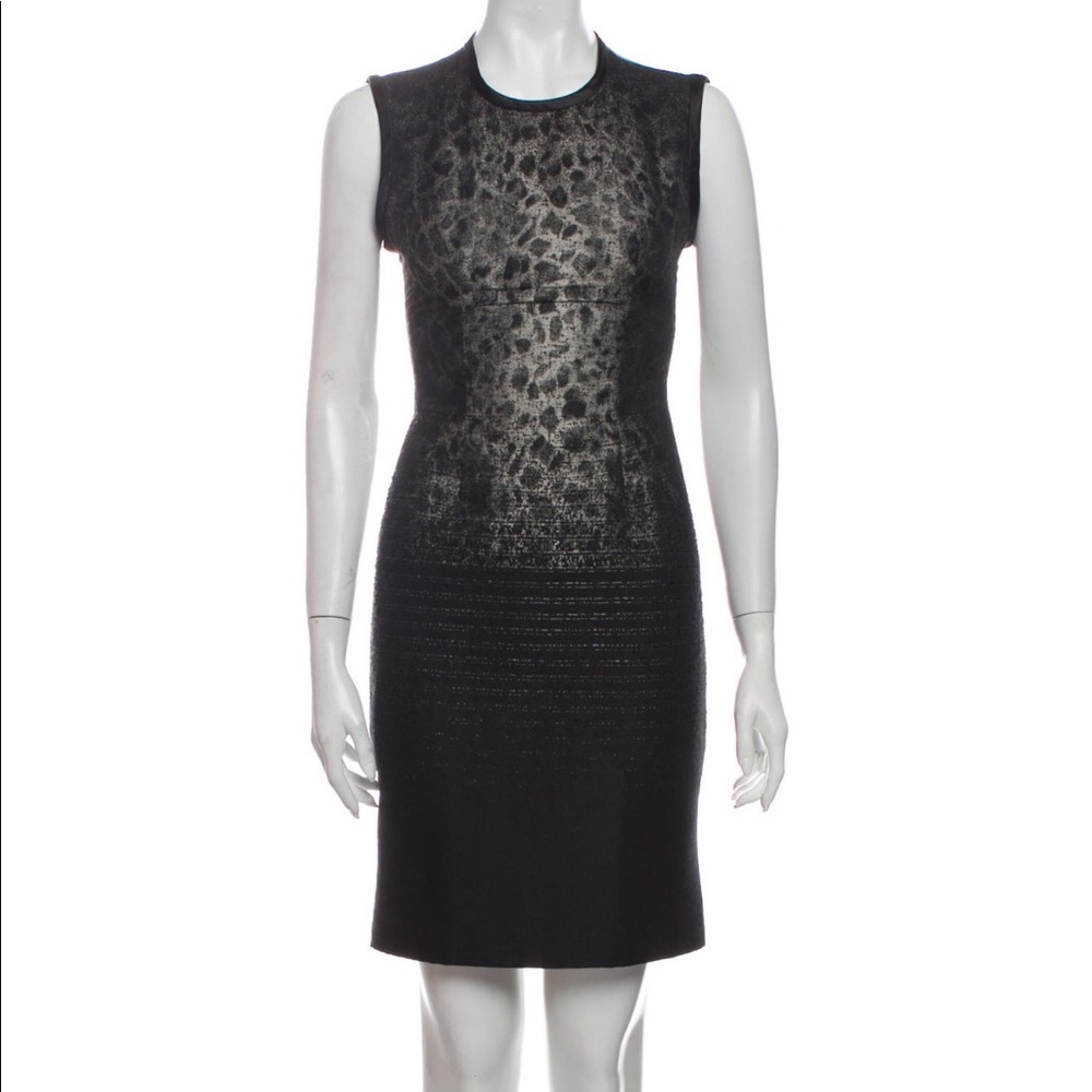 Aquilano Rimondi black sheath dress sz 0 36